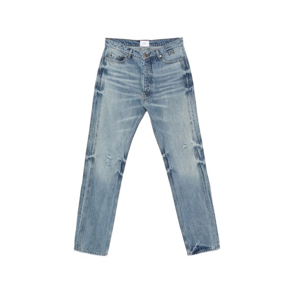 R H U D E Blue Denim - Regular & Straight-Leg Jeans Men